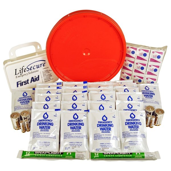 Lifesecure 25-Person Emergency Kit Replacement Pack 100019